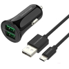 Зарядное устройство Atomic C240M с кабелем MICROUSB