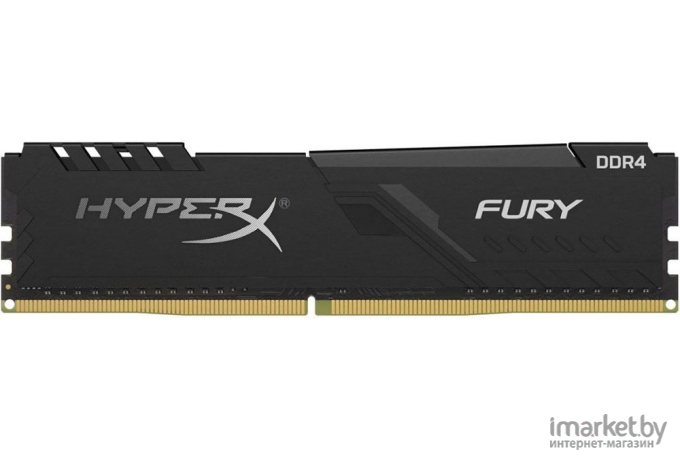 Оперативная память Kingston HyperX Fury DDR 4 DIMM 32Gb PC25600 Black [HX432C16FB3K4/32]