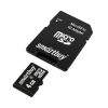 Карта памяти SmartBuy Micro SDHC 4GB Сlass 10 с адаптером SD [SB4GBSDCL10-01]