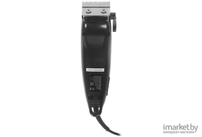 Машинка для стрижки волос CENTEK CT-2128 черный/фиолетовый