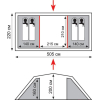 Кемпинговая палатка TRAMP Brest 4 (V2)