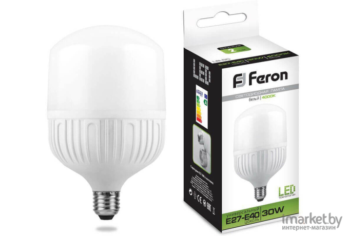  Feron LB-65 (30W) 230V E27 4000K [25818]