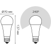  Gauss Лампа Gauss LED Elementary A67 30W E27 2320lm 3000K 1/10/50 [73219]