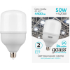  Gauss Лампа Gauss Elementary LED T140 E27 50W 4400lm 180-240V 4000K 1/8 [63225]