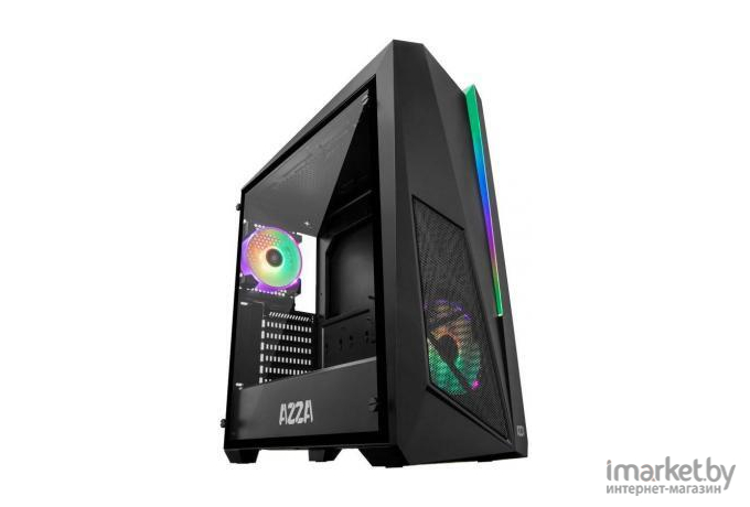 Корпус для компьютера Formula V-LINE 6000-RGB без БП черный [6000-RGB/VC08G-21]