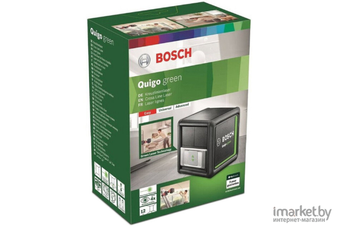 Лазерный нивелир Bosch Quigo Green [0.603.663.C01]