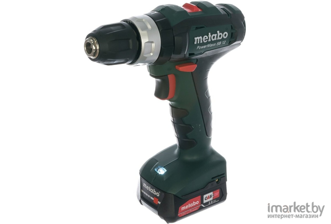 Дрель-шуруповерт Metabo PowerMaxx SB 12 кейс в комплекте [601076500]