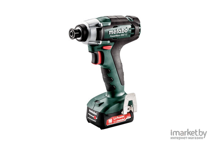 Дрель-шуруповерт Metabo PowerMaxx BS 12 Q кейс в комплекте [601037500]