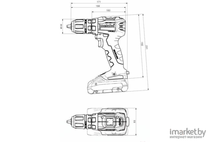 Дрель-шуруповерт Metabo BS 18 L BL Q кейс в комплекте [602327500]