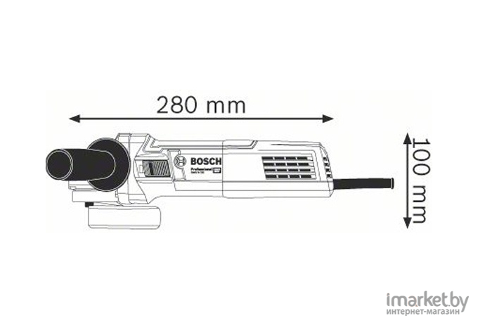 Угловая шлифмашина Bosch GWS 9-125 [0.601.396.022]