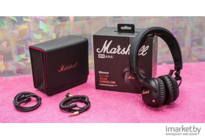 Наушники Marshall Mid ANC Bluetooth черный