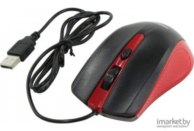 Мышь SmartBuy SBM-352-RK ONE красно-черный