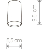 Накладной светильник Nowodvorski EYE graphite S [5256]