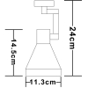 Светильник на шине ARTE Lamp A5108PL-1BK