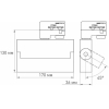 Светильник на шине Arlight Светильник LGD-LOFT-TRACK-4TR-S170-10W Day4000 (BK, 24 deg) [026229]