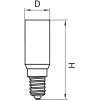  Lightstar 940354  Лампа LED 220V E14 6W=60W 492LM 360G CL 4200K, шт