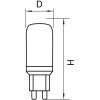  Lightstar 940494  Лампа LED 220V JC G9 6W=60W 405LM 360G FR 4000K 20000H, шт