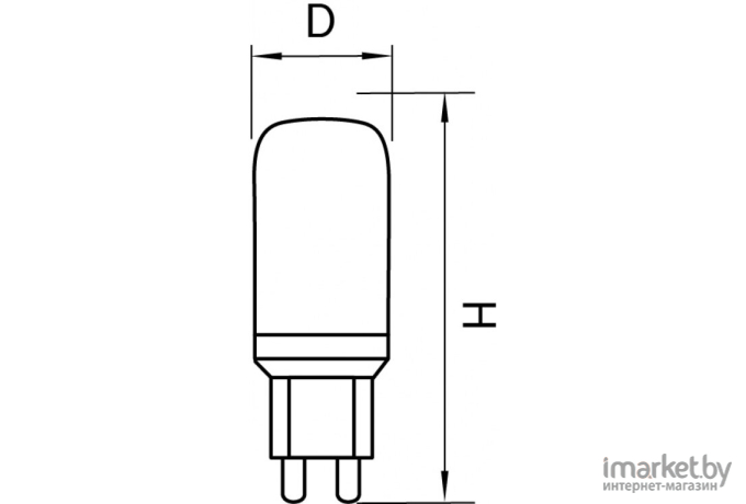  Lightstar 940494  Лампа LED 220V JC G9 6W=60W 405LM 360G FR 4000K 20000H, шт