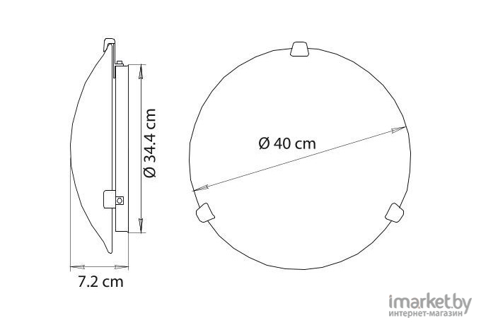 Бра ARTE Lamp A3720PL-3CC