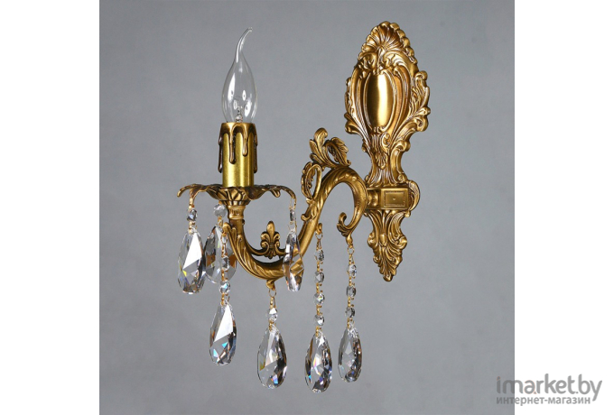 Бра AMBIENTE by BRIZZI 2118/1 AB Tear drop crystal [2118/1 AB Tear Drop]