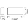 Бра Lightstar 810513 Бра FIUME LED 10W 950LM Light wood 3000K (в комплекте), шт