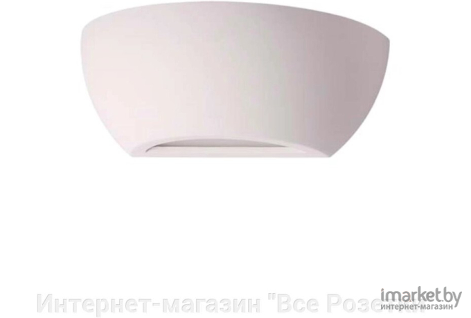 Бра Odeon Light 3551/1W ODL18 000 белый гипсовый Настенный светильник IP20 E14 40W 220V GIPS