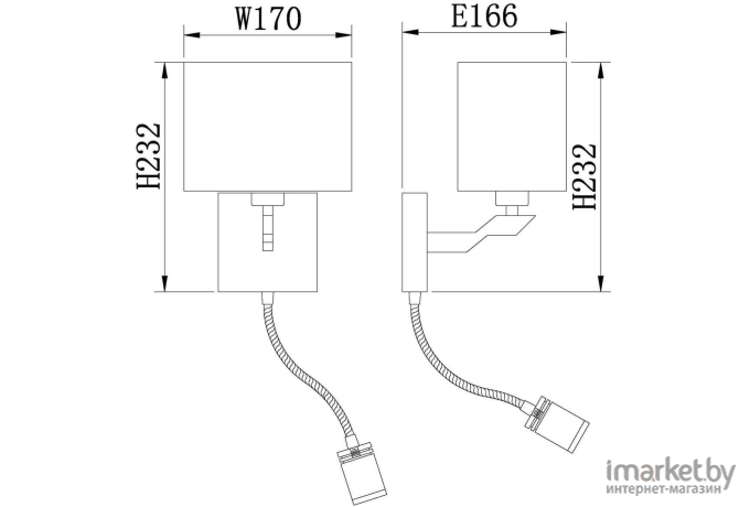 Бра Vele Luce VL1523W02