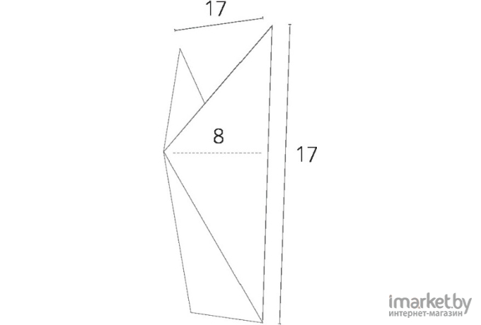 Бра ARTE Lamp A1609AP-1WH