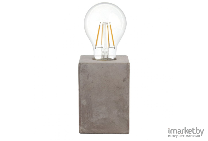  EGLO Настольная лампа PRESTWICK, 1х60W (E27), 90х90, H130, керамика, серый [49812]