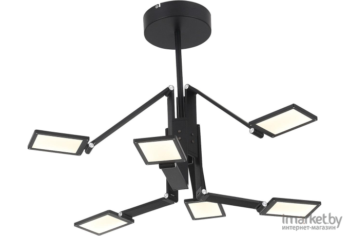 Светильник потолочный ST-Luce SL841.402.06 черный анодированный/белый LED 6*8W