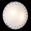 Потолочный светильник Sonex 162/K SN 096 св-к QUADRO WHITE стекло E27 2*60Вт D300