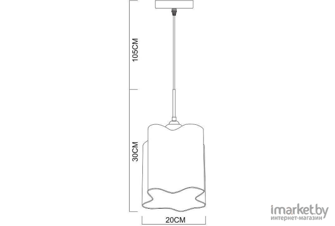 Потолочный подвесной светильник ARTE Lamp A3479SP-1CC