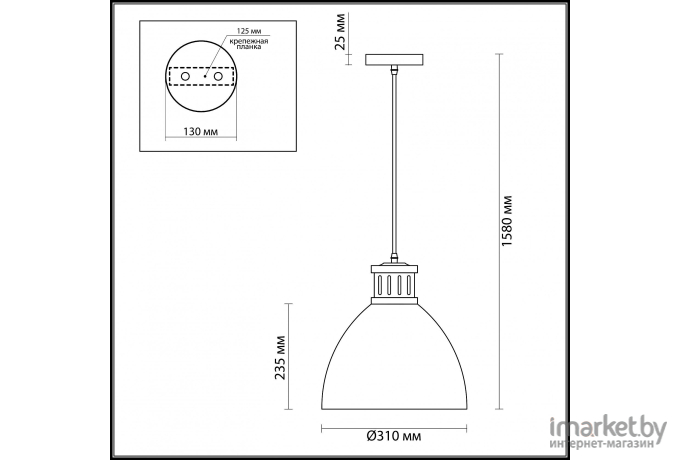 Потолочный подвесной светильник Odeon Light 3322/1 ODL17 246 серый, никель Подвес E27 60W 220V VIOLA