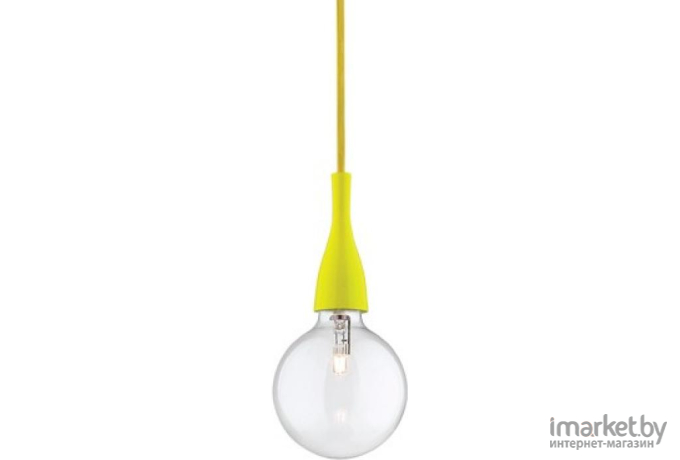 Потолочный подвесной светильник Ideal Lux MINIMAL SP1 GIALLO [063621]