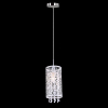 Потолочный подвесной светильник Eurosvet Подвесной светильник с хрусталем 1181/1 хром