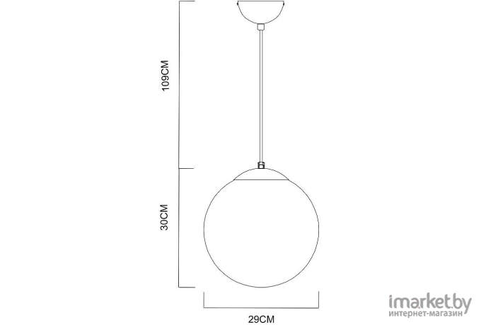 Потолочный подвесной светильник ARTE Lamp A1582SP-1CC