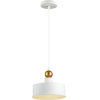 Потолочный подвесной светильник Odeon Light 4090/1 белый/золотой Е27 1*40W BOLLI