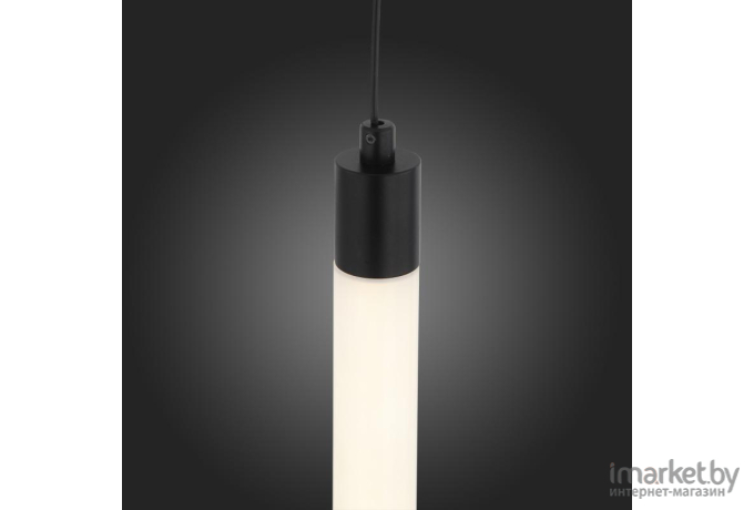 Потолочный подвесной светильник ST-Luce SL393.403.01 Подвес ST-Luce Черный/Белый LED 1*10W