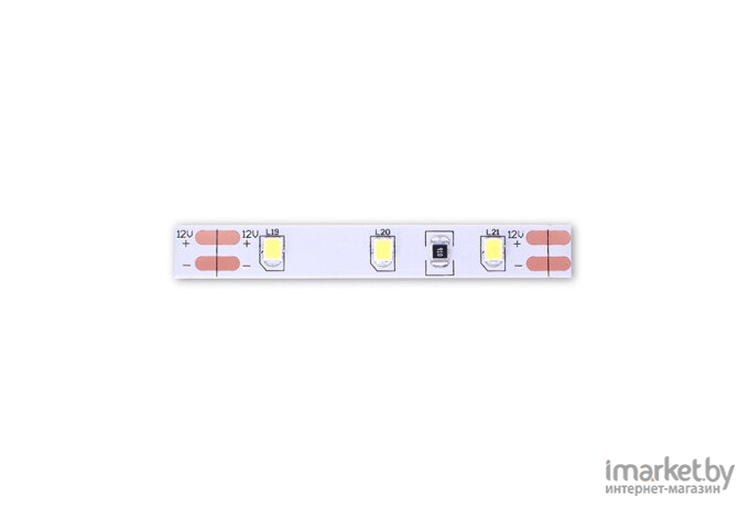  SWG Лента светодиодная стандарт 2835, 60 LED/м, 4,8 Вт/м, 12В , IP20, Цвет: Холодный белый [SWG260-12-4.8-W]