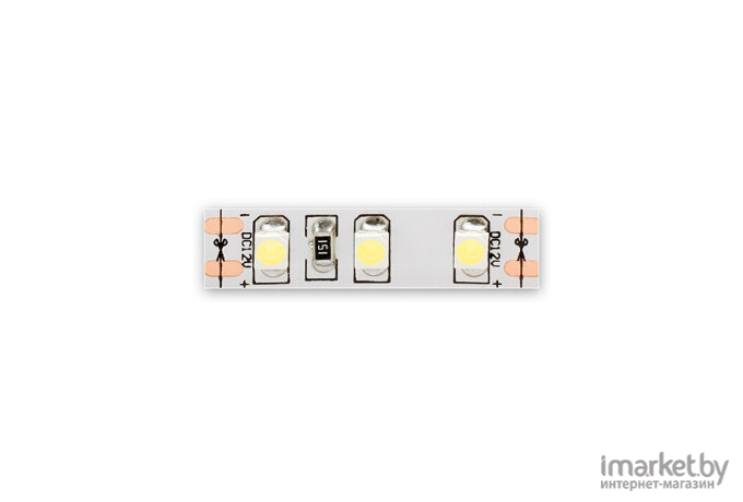  SWG Лента светодиодная стандарт 2835, 120 LED/м, 9,6 Вт/м, 12В , IP20, Цвет: Холодный белый [SWG2120-12-9.6-W]