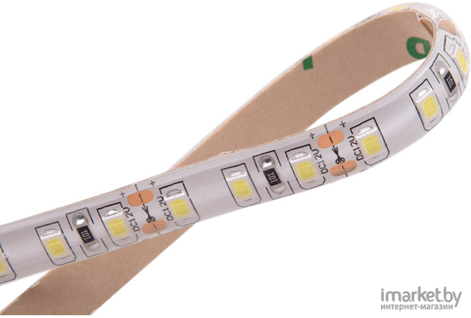  SWG Лента светодиодная стандарт 2835, 120 LED/м, 9,6 Вт/м, 12В , IP65, Цвет: Холодный белый [SWG2120-12-9.6-W-65]