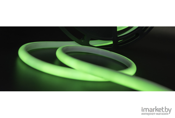  SWG Термолента светодиодная SMD 2835, 180 LED/м, 12 Вт/м, 24В , IP68, Цвет: Зеленый [NE8180-24-12-G-68]
