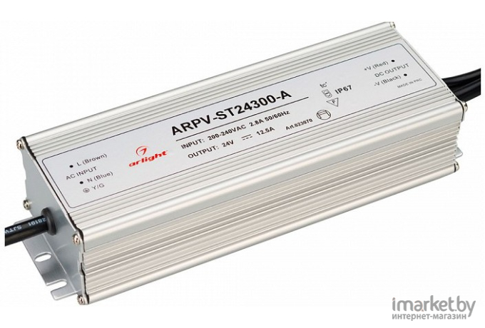  Arlight Блок питания ARPV-ST24300-A (24V, 12.5A, 300W) [023070]