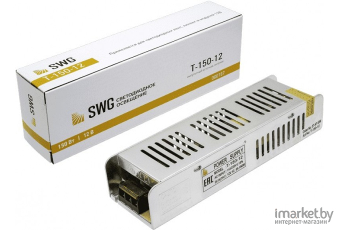  SWG Блок питания компактный (узкий), 150 W, 12V [T-150-12]