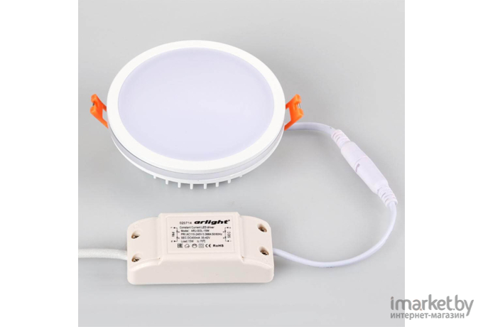 Влагозащищенный светильник Arlight Светодиодная панель LTD-115SOL-15W Day White [020709]