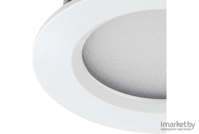Влагозащищенный светильник Novotech 357600 NT18 158 белый Встраиваемый светильник IP44 LED 3000K 10W 100-265V DRUM