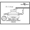 Встраиваемый светильник Novotech 369122 NT09 325 белый свет Встраиваемый НП светильник GX5.3 50W 12V GLASS