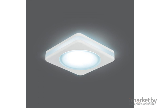 Встраиваемый светильник Gauss Светильник Gauss Backlight BL101 Квадрат. Белый, 5W, LED 4000K 1/60