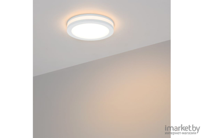 Встраиваемый светильник Arlight Светодиодная панель LTD-85SOL-5W Warm White [017988]