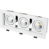 Встраиваемый светильник Arlight CL-KARDAN-S260x102-3x9W Day (WH, 38 deg) [024132]